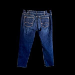 Silver Suki skinny crop